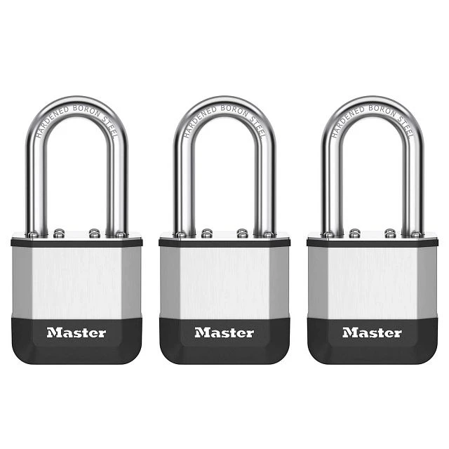 Masterlock Elite hangslot - 45mm - lange beugel - 3st