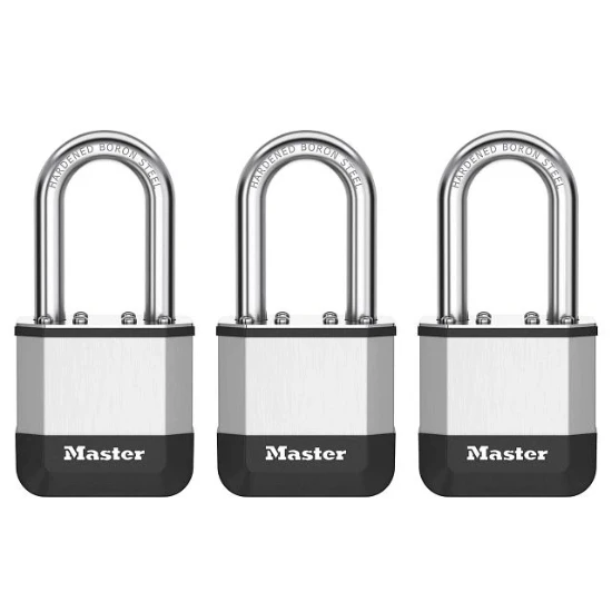 Masterlock Elite hangslot - 45mm - lange beugel - 3st