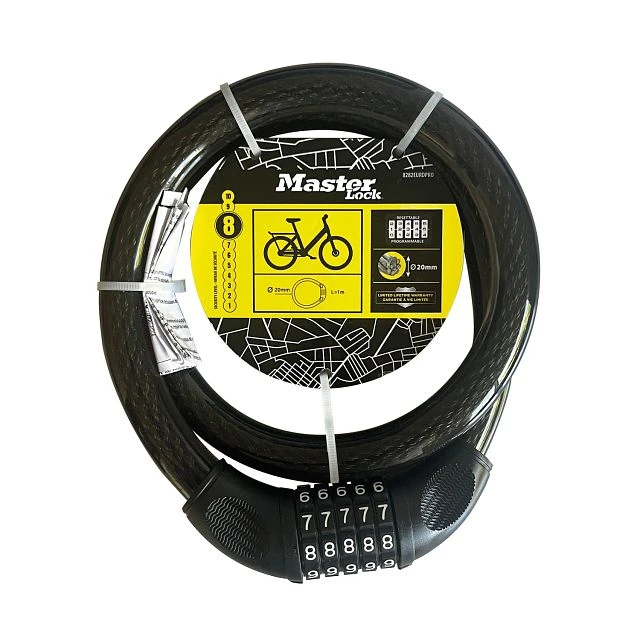 Masterlock Gevlochten staalkabel - 20mm x 1m