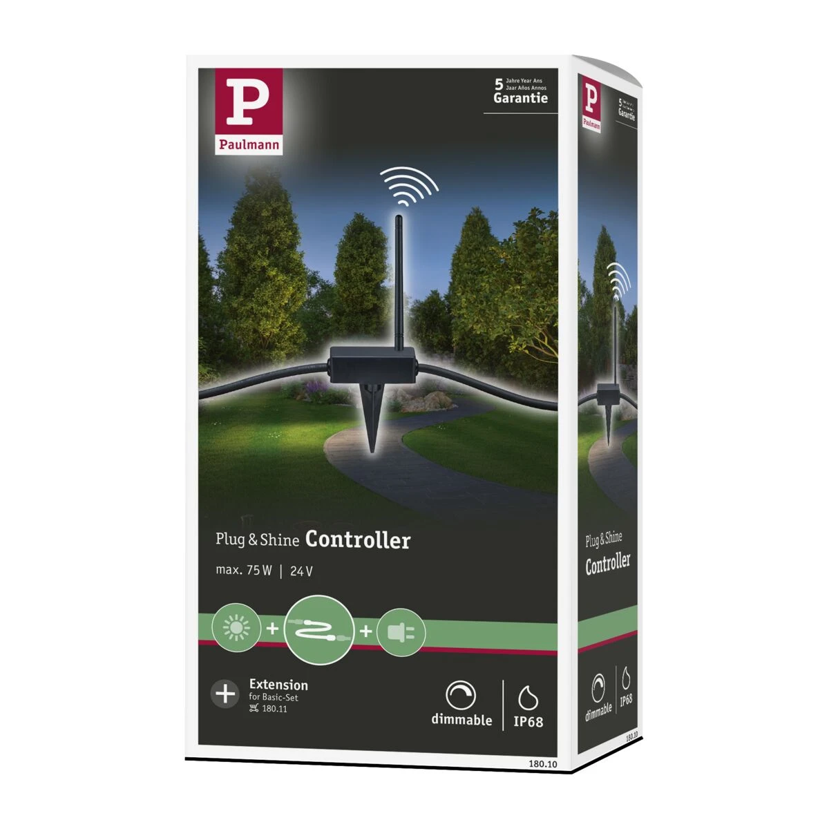 Paulmann Outd P & S controller IP68 433 MHz zwart