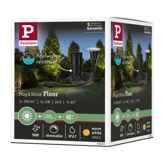 Paulmann Outd P & S grond EBL 2,5W IP65 3000K 24V