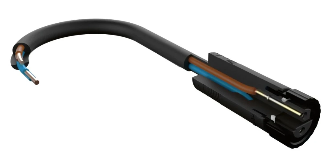 Paulmann Outd kabel - IP68 - 1m - 1 in-3 out - 2x1,5mm2