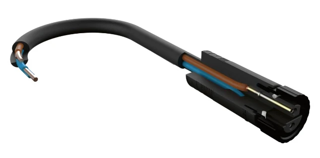 Paulmann Outd kabel - IP68 - 1m - 1 in-3 out - 2x1,5mm2