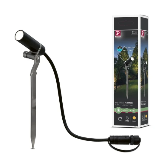 Paulmann Outd P&S Plantini spot 3000K 2,5W antra