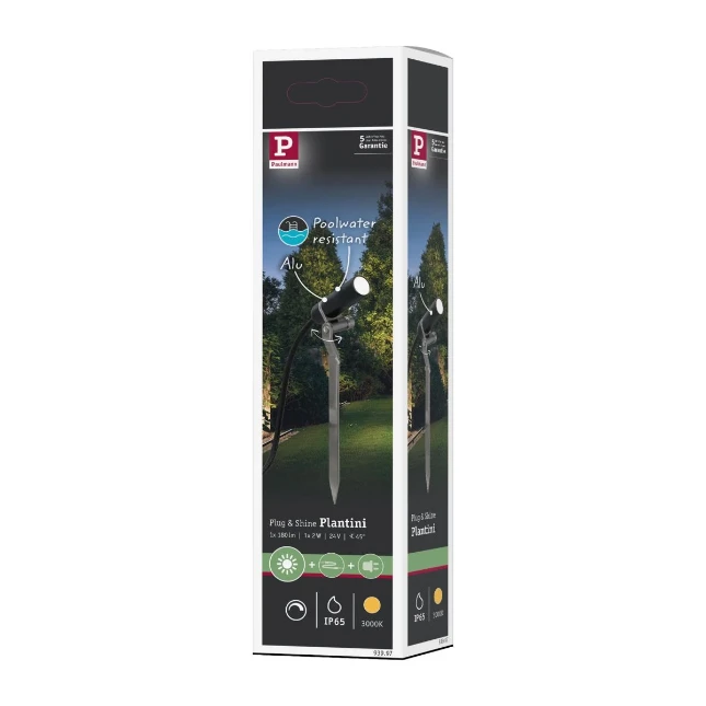 Paulmann Outd P&S Plantini spot 3000K 2,5W antra