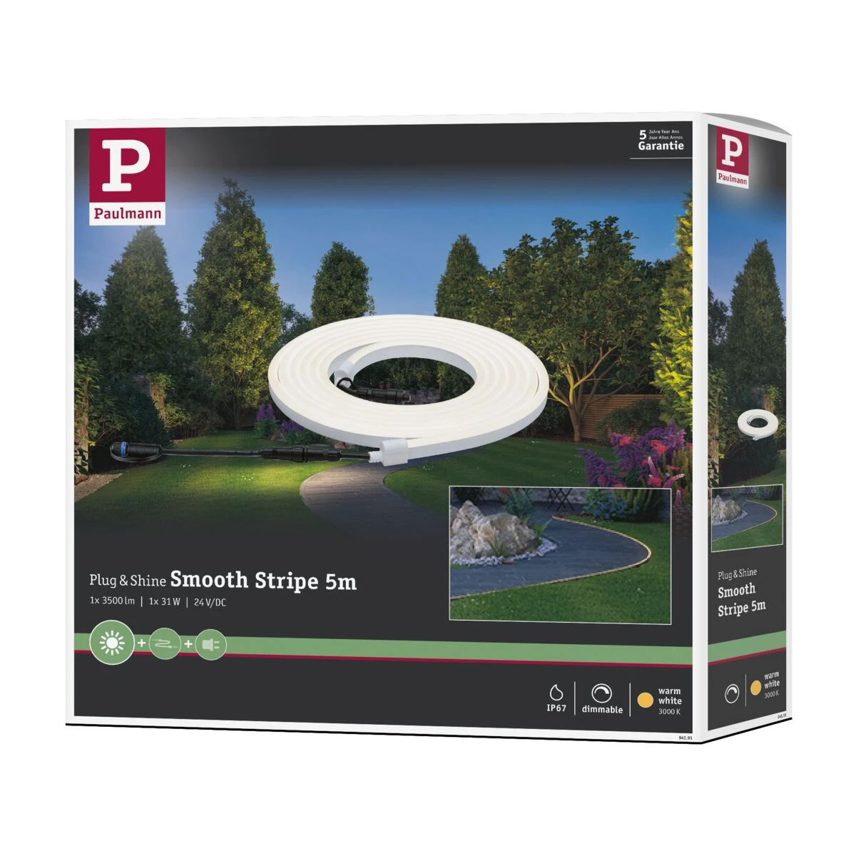Paulmann Out P&S flexibele Neon Strip 5 meter