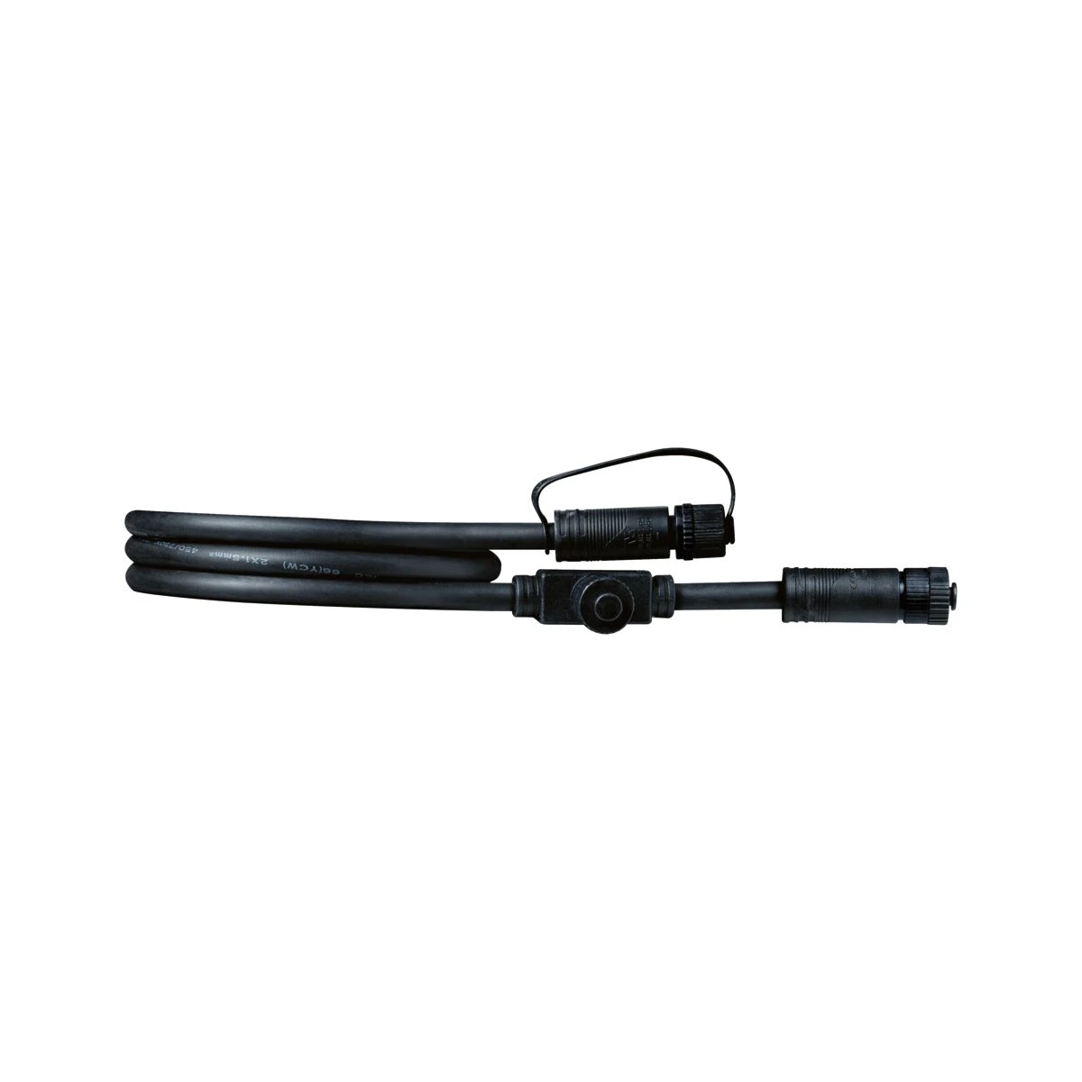 Paulman Plug & Shine kabel 1 in - 2 uit - 1 meter