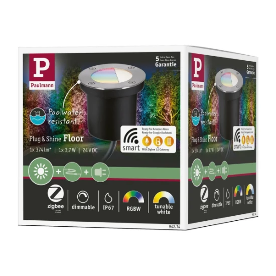 Paulmann Outdoor Plug & Shine grondinbouwlampen IP