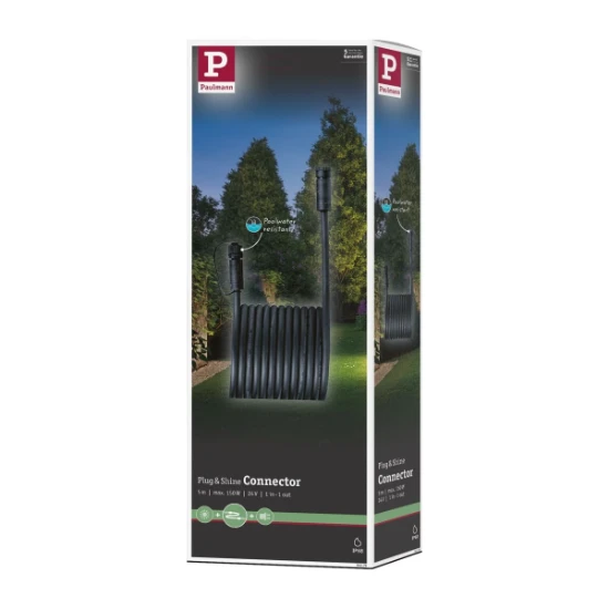 Paulman Plug & Shine Cable 1 in - 1 uit - 5 meter