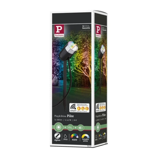 Paulmann Outdoor Plug & Shine color Spot Pike RGBW