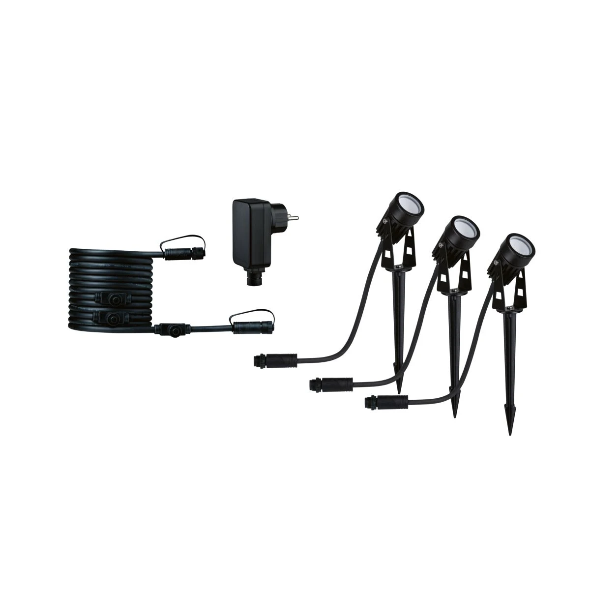 Paulmann Plug & Shine LED tuinspot - Warm Wit  - set
