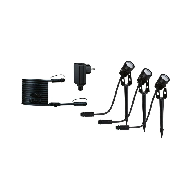 Paulmann Plug & Shine LED tuinspot - Warm Wit  - set