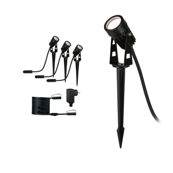 Paulmann Plug & Shine LED tuinspot - Warm Wit  - set