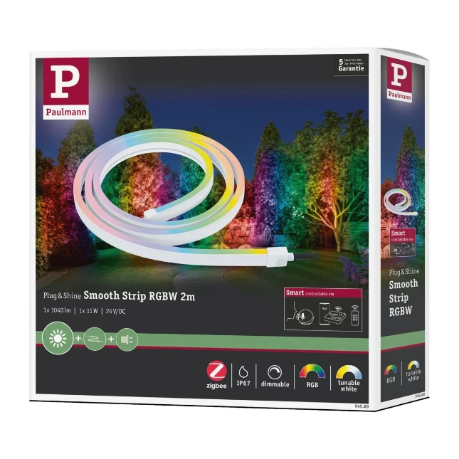 Paulman Plug & Shine Smooth Stripe Smart Home Zigbee 3.0 - 11W