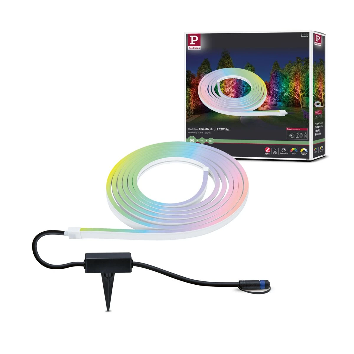 Paulman Plug & Shine Smooth Stripe Smart Home Zigbee 3.0 - 22W