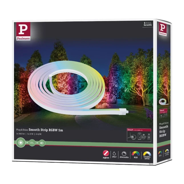 Paulman Plug & Shine Smooth Stripe Smart Home Zigbee 3.0 - 22W
