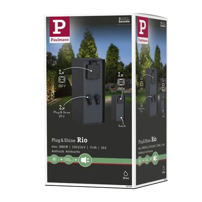 Paulman Plug & Shine Rio zonder schemersensor