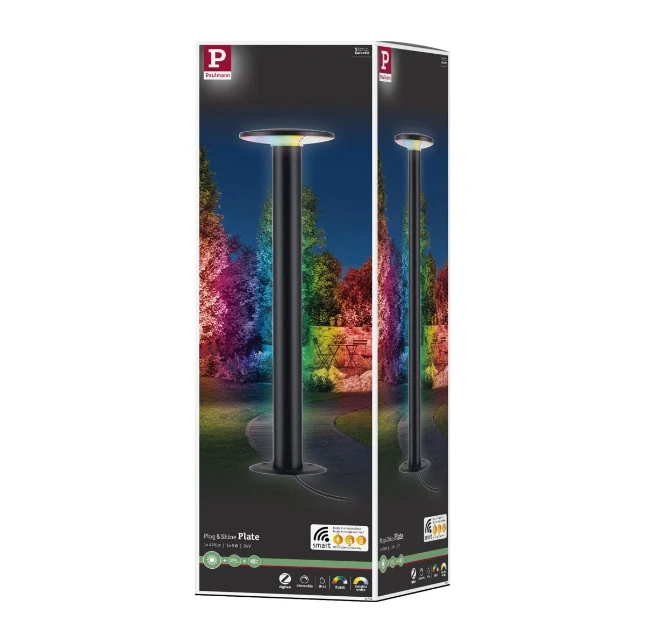Paulman Plug & Shine bolderarmatuur Plate - Smart Home
