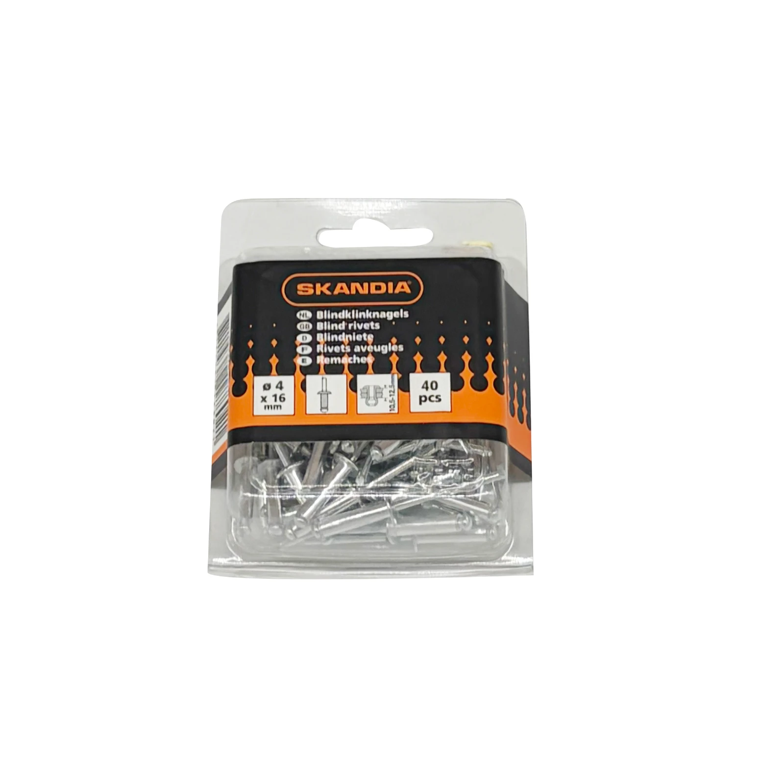 Skandia Blindklinknagel 4x16 mm (50 stuks)