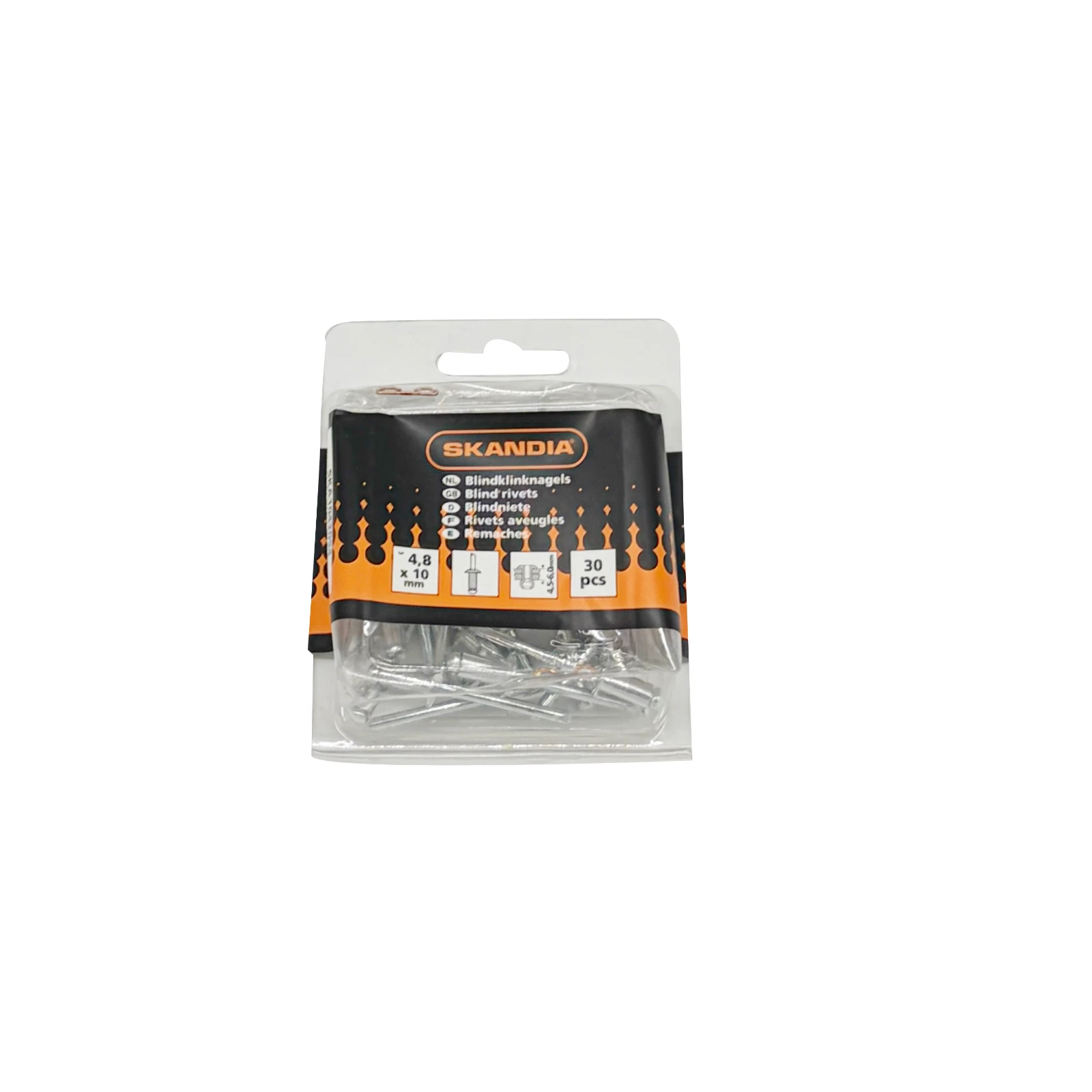 Skandia Blindklinknagel 5x10 mm (30 stuks)