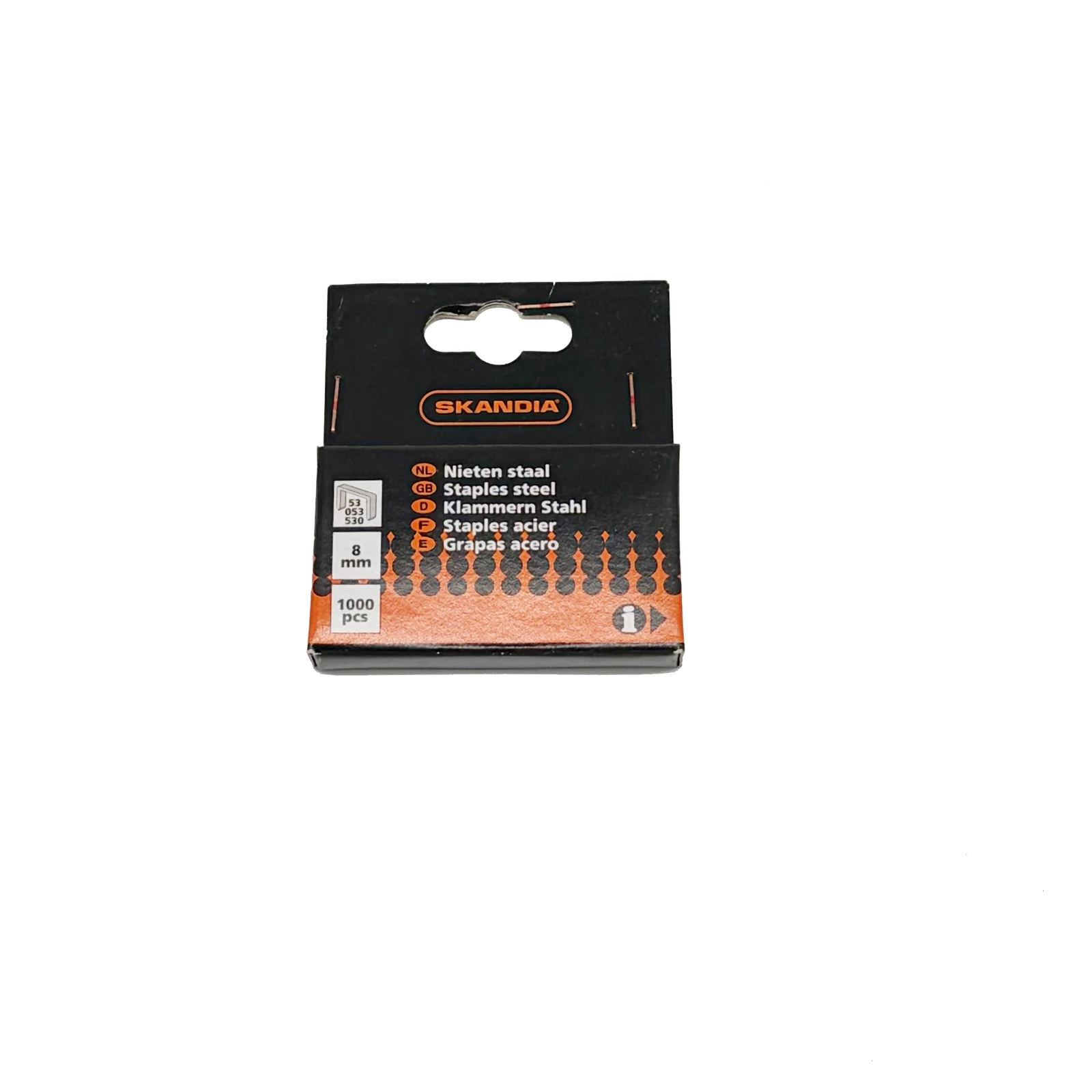 Skandia Nieten 8 mm (1000 stuks)