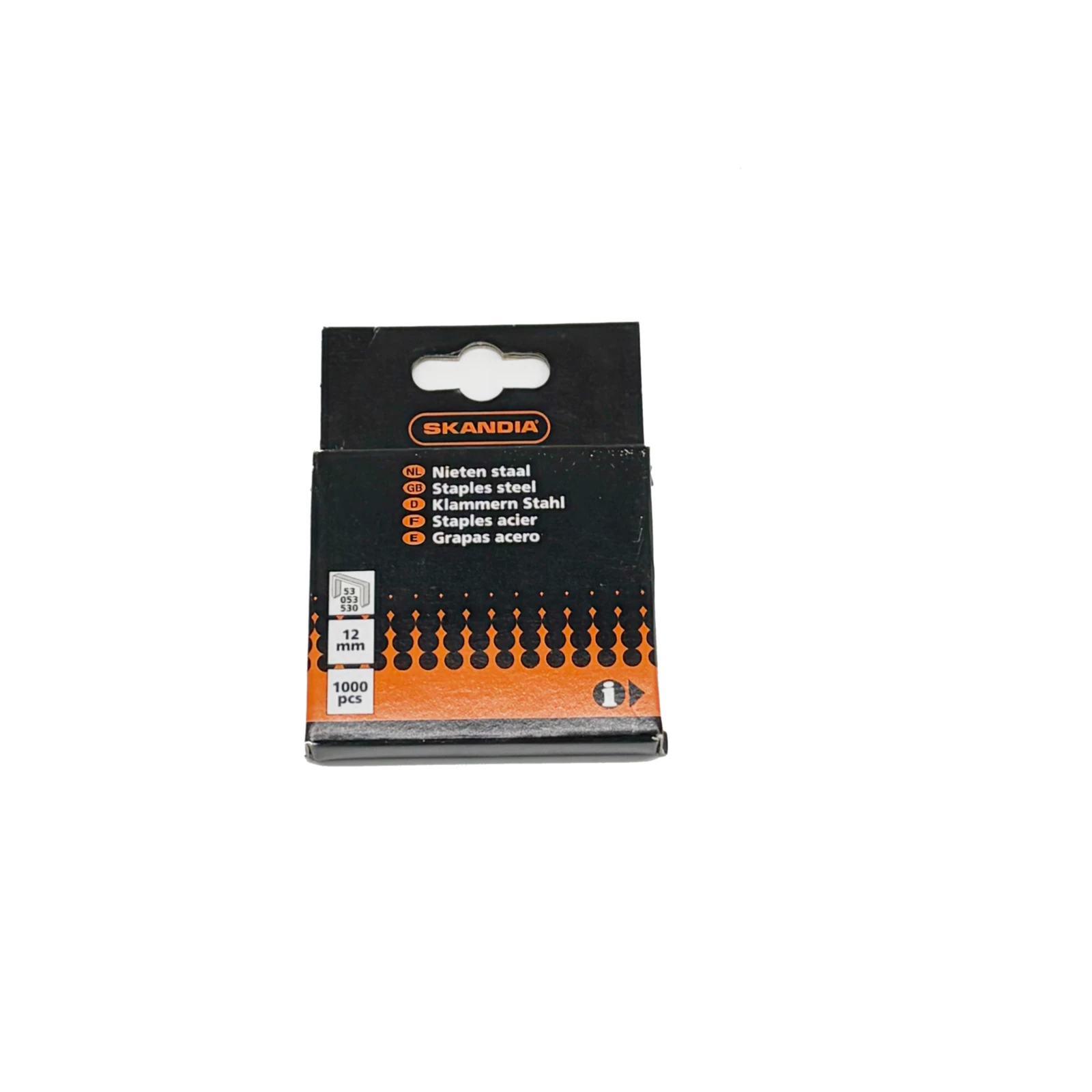 Skandia Nieten 12 mm (1000 stuks)