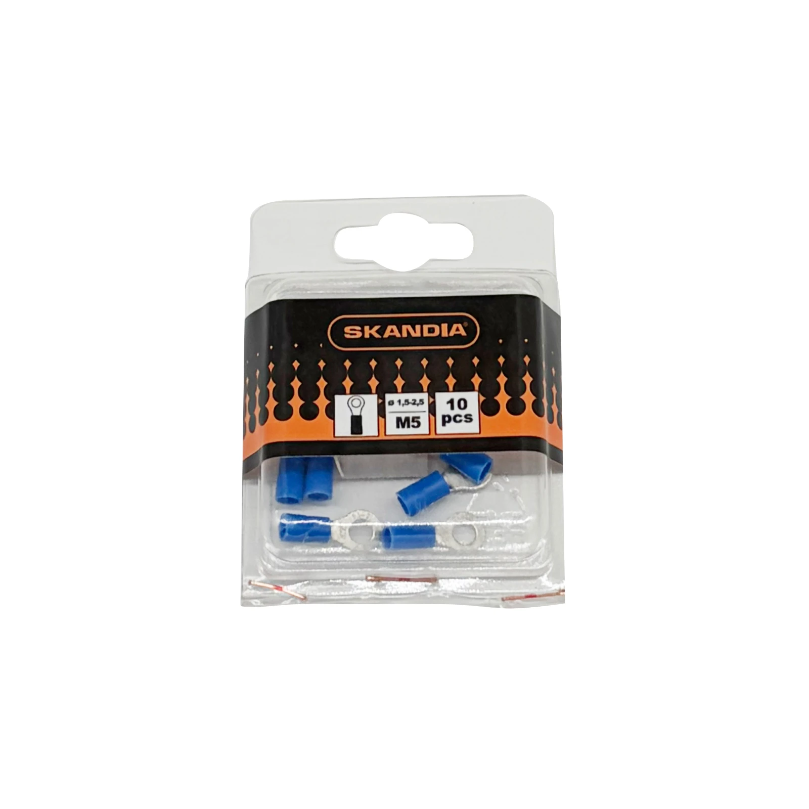 Skandia Kabelschoen Oog blauw 1,5-2,5mm² (10 stuks)