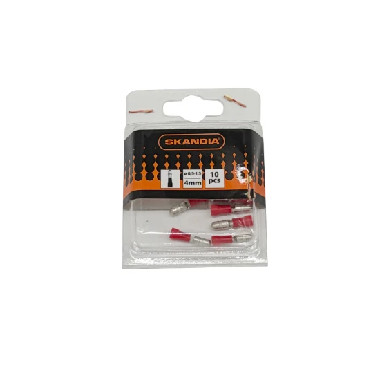 Skandia Rondsteker rood 0,5-1,5mm² (10 stuks)