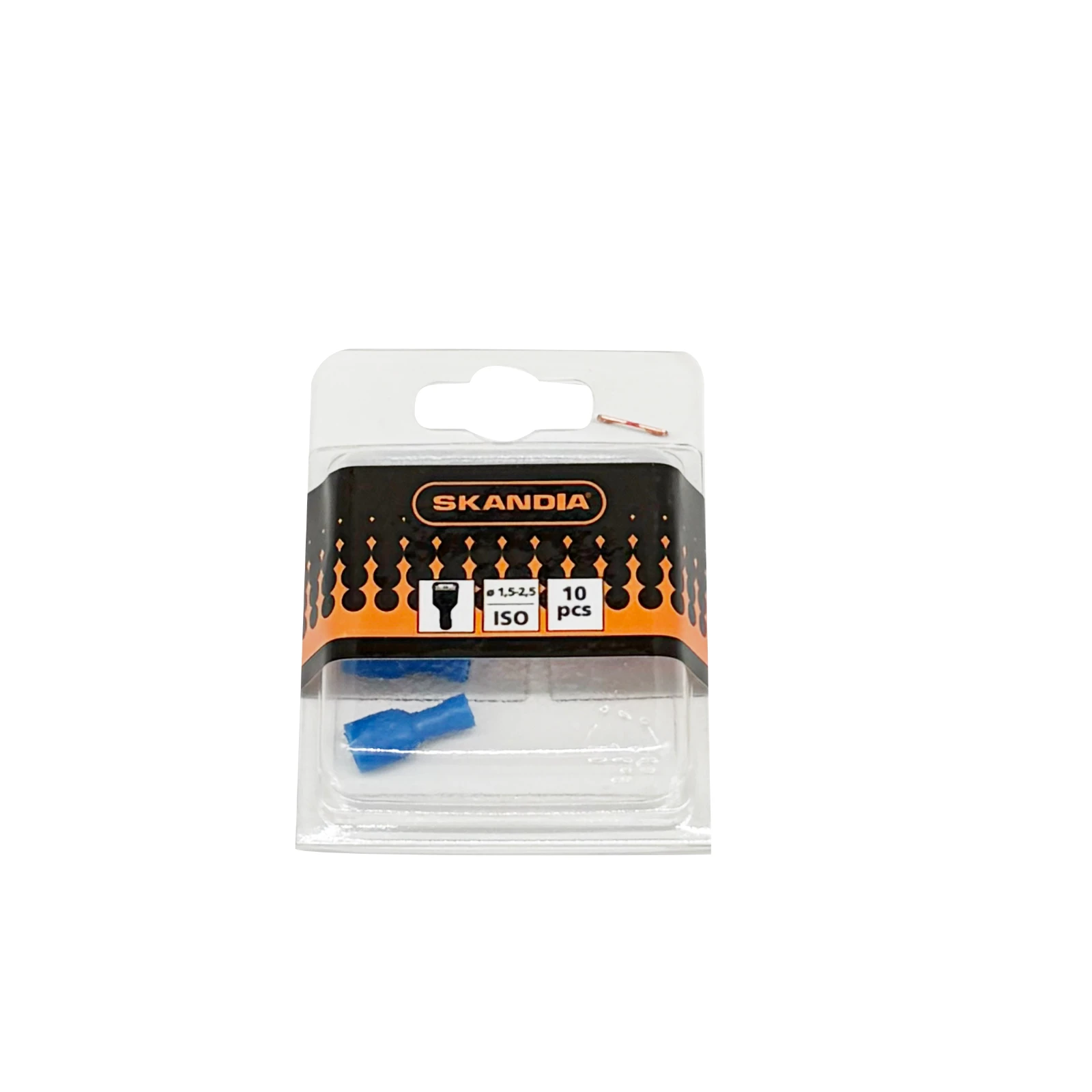 Skandia Vlakstekerhuls blauw lso 1,5-2,5 mm² (10 stuks)