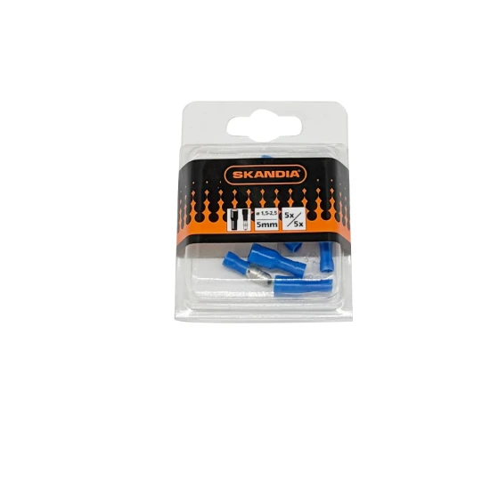 Skandia Rondstekerhuls blauw 1,5-2,5mm² (10 stuks) assortiment