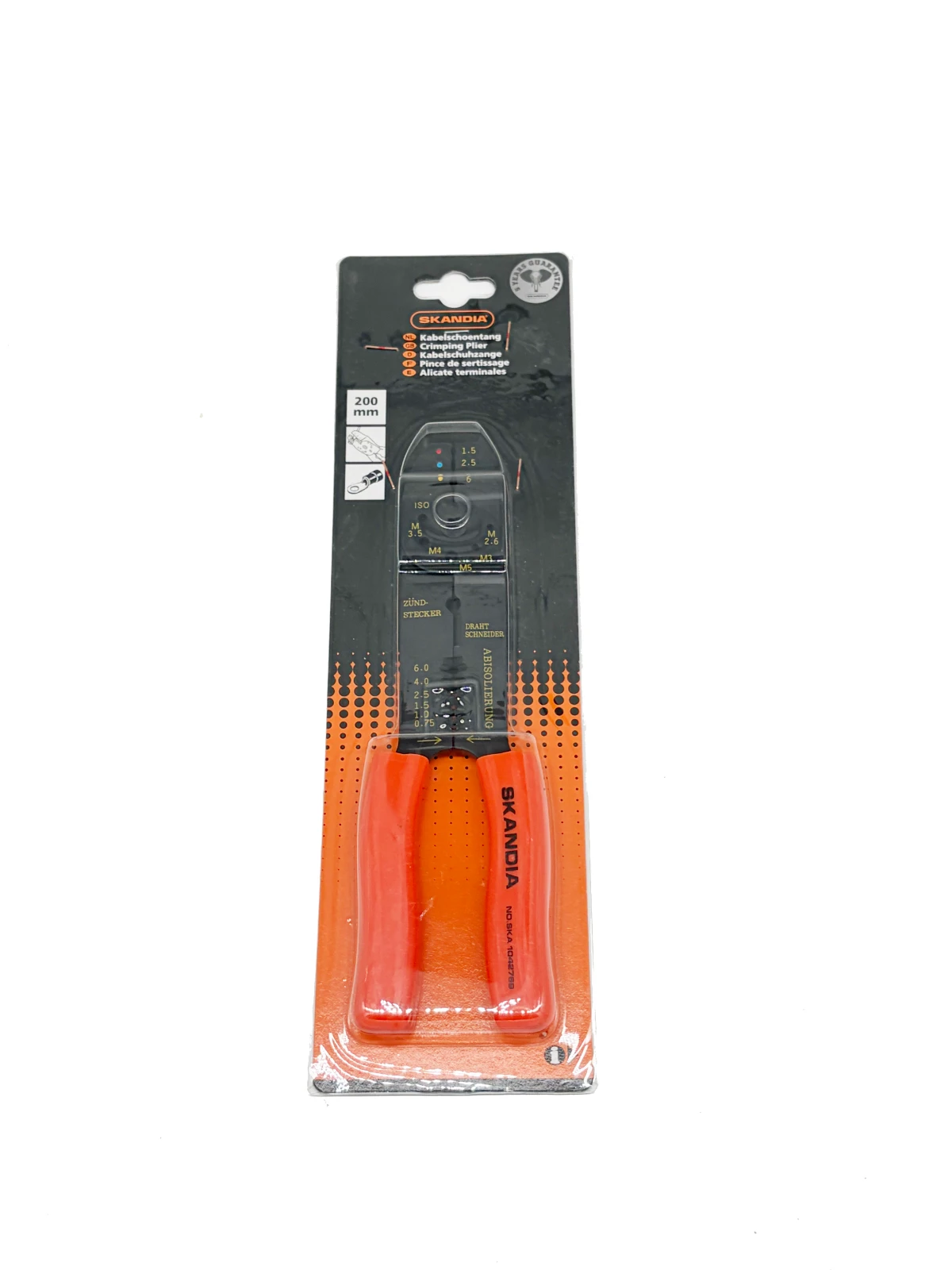 Skandia Krimptang 200 mm - 0.75-6 mm²