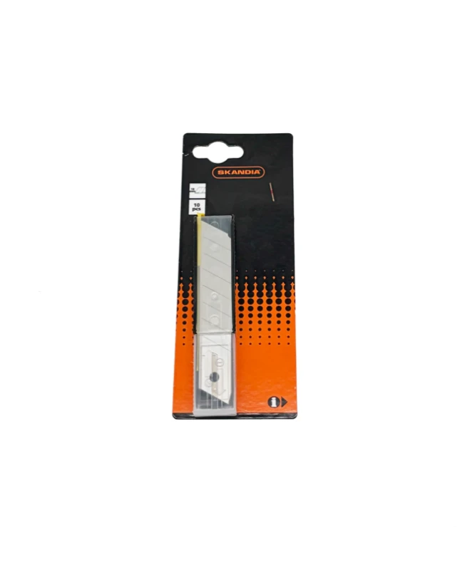 Skandia Reserve afbreekmes zwaar 18 mm (10 stuks)