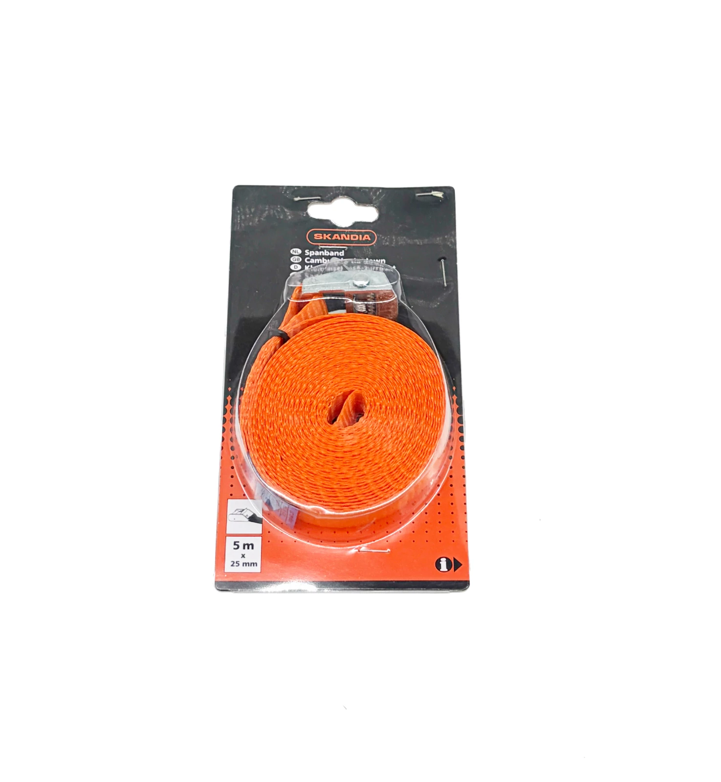 Skandia Spanband met gesp 25 mm - 5 meter
