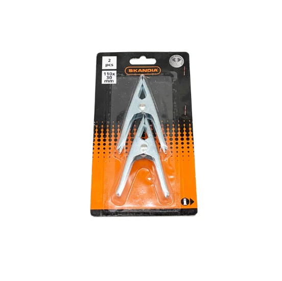 Skandia Veerklem metaal 110x30 mm (2 stuks)
