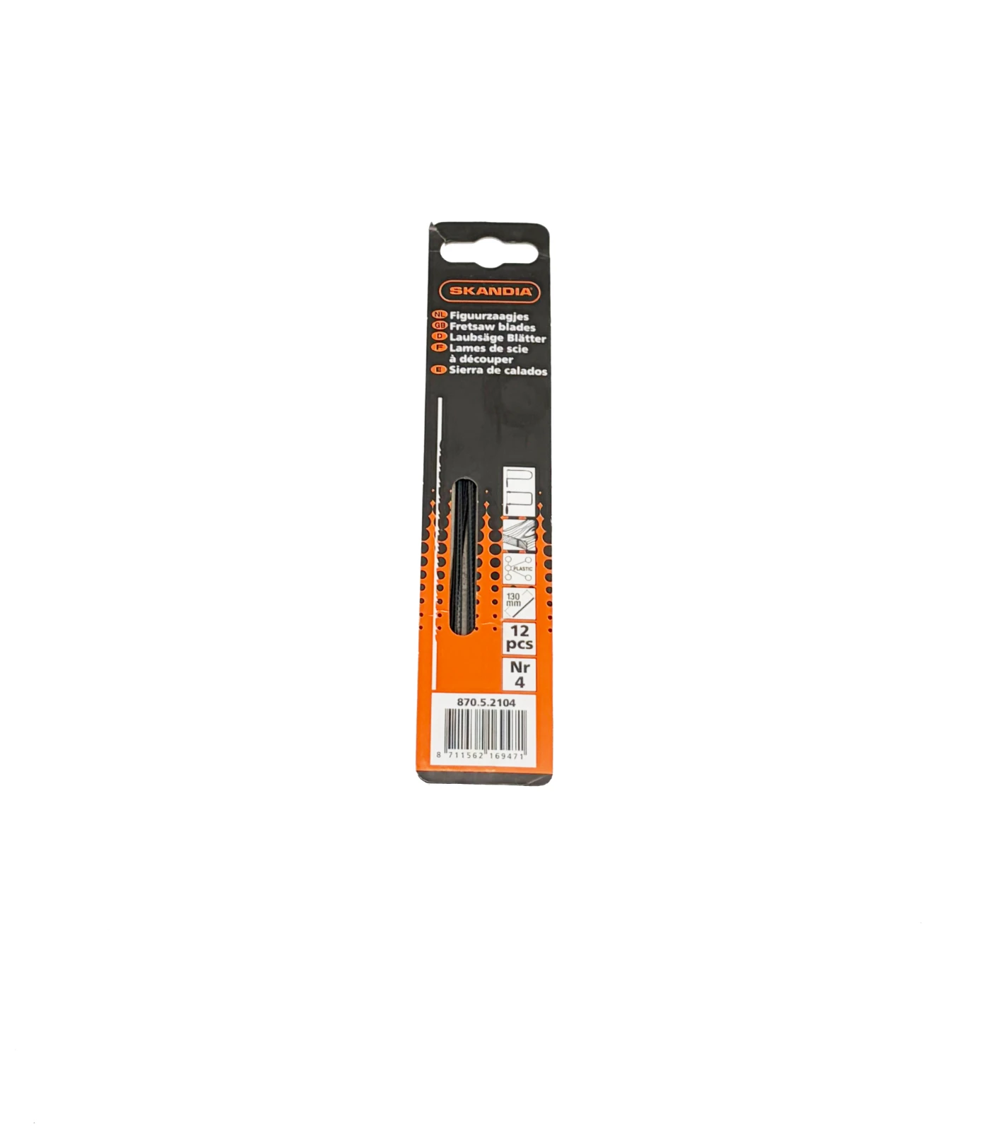 Skandia Figuurzaag Nr.4 voor hout (12 stuks)