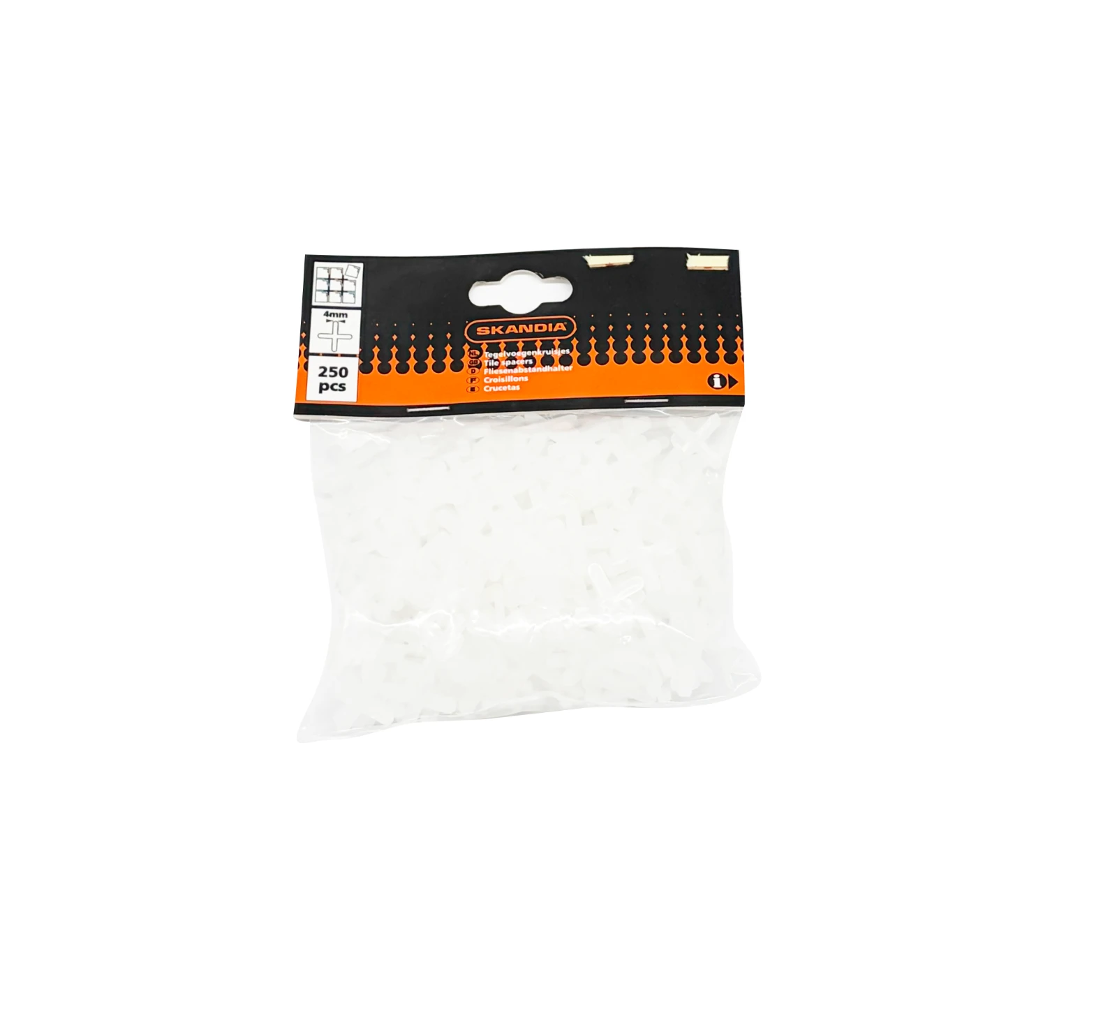 Skandia Tegelkruisje 4 mm (250 stuks)