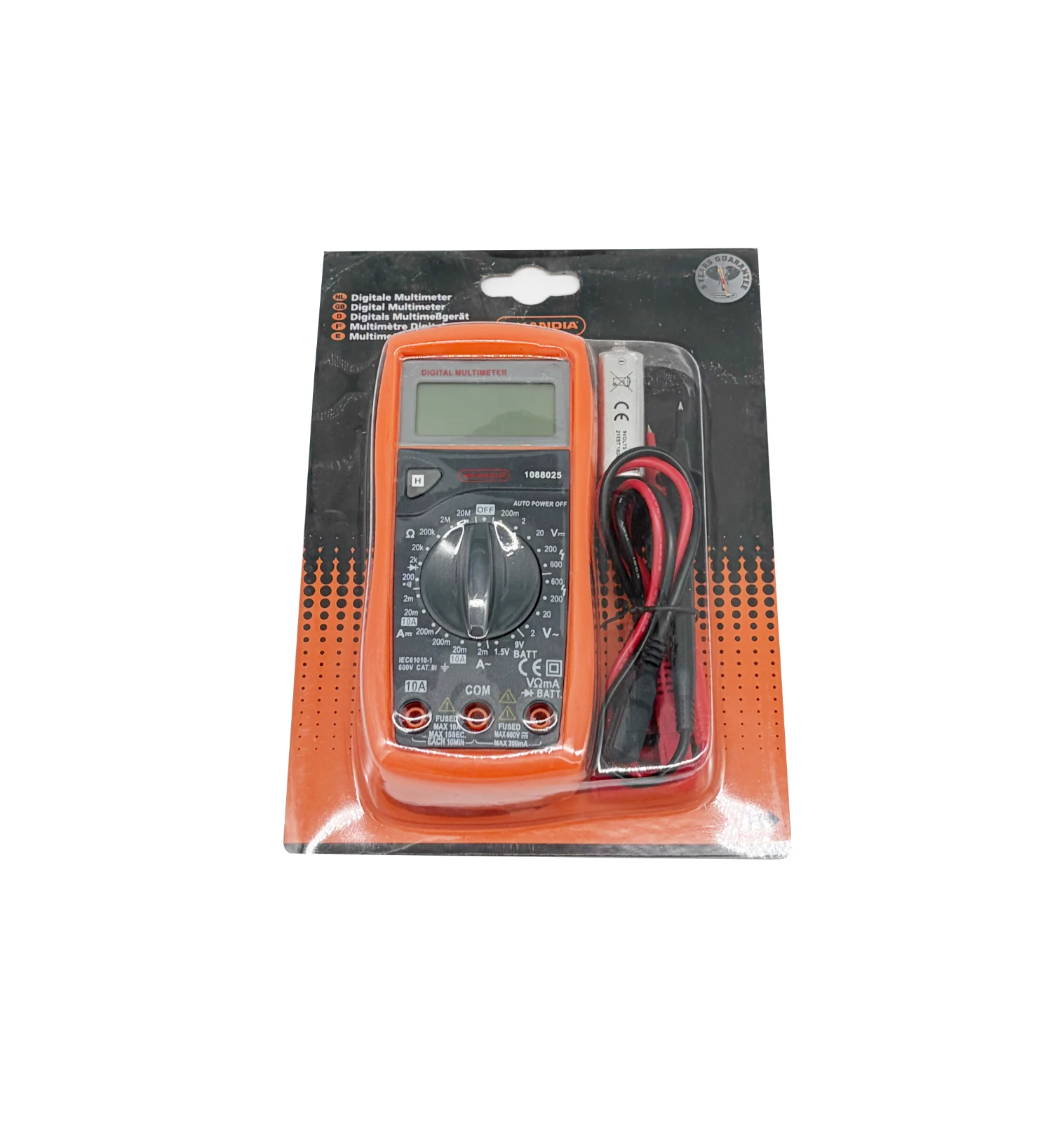 Skandia Multimeter Digitaal 600V 10A