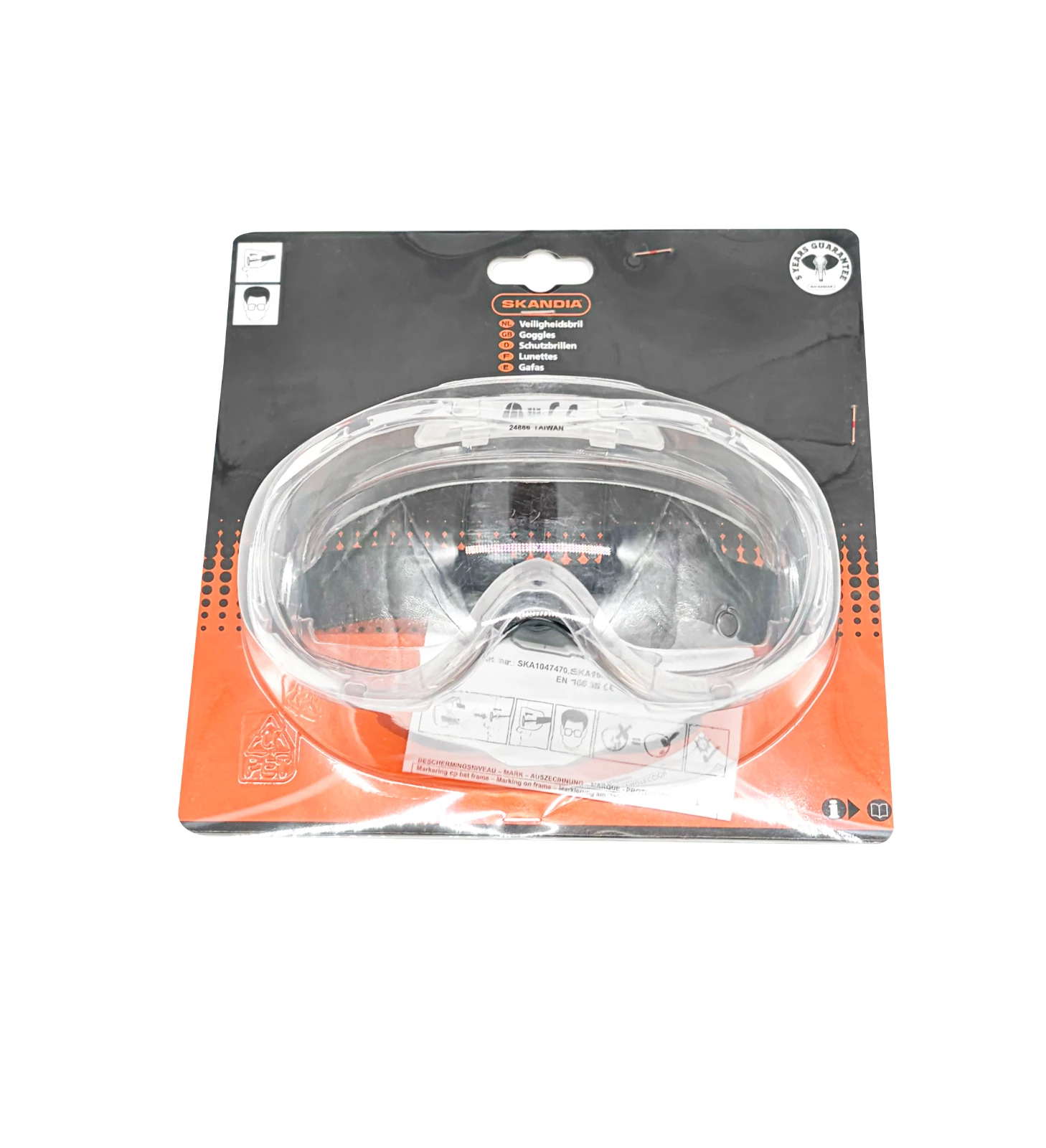 Skandia Veiligheisbril Comfort anti-kras