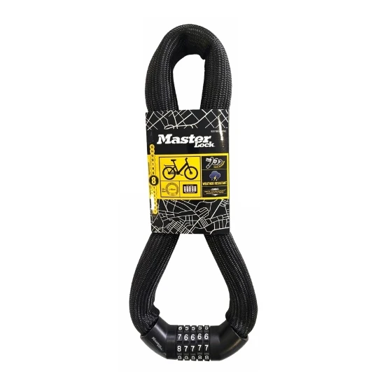 Masterlock ketting met vormgeheugen - cijferslot