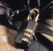 MasterLock Hangslot 30mm met cijfercombinatie - zwart vinyl