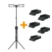 Scangrip Werklamp Tower 8 Connect + 5 connectoren