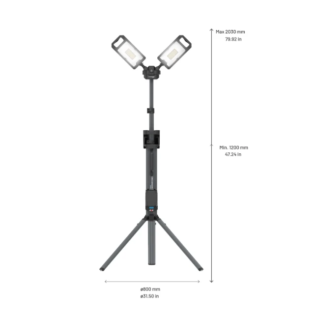 Scangrip Werklamp Tower 8 Connect + 5 connectoren
