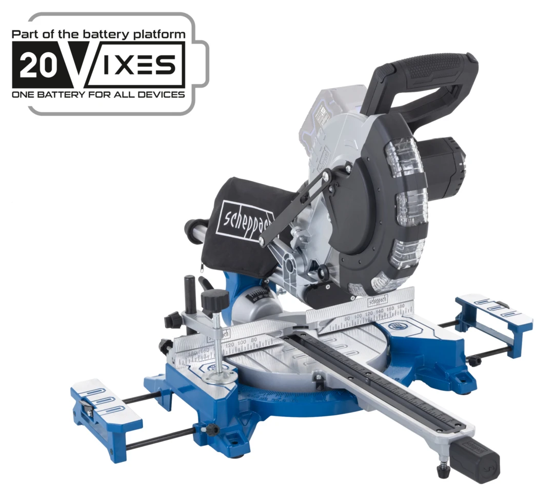 Scheppach Afkort- trek- verstekzaag BC-HM216-X - Set
