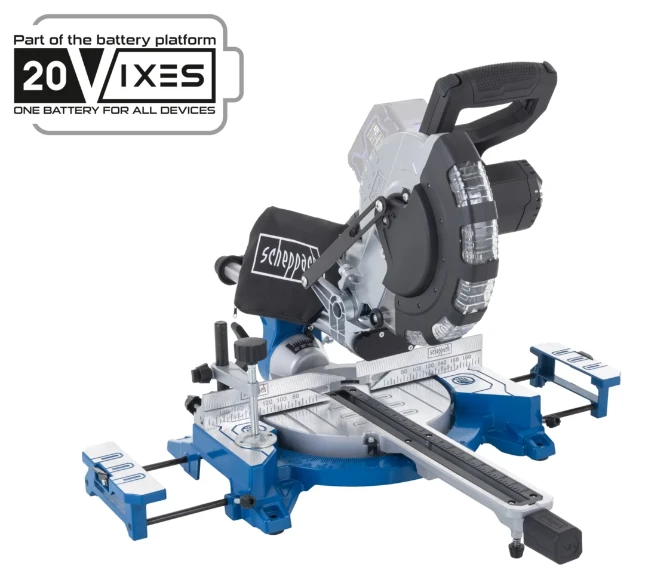 Scheppach Afkort- trek- verstekzaag BC-HM216-X - Set