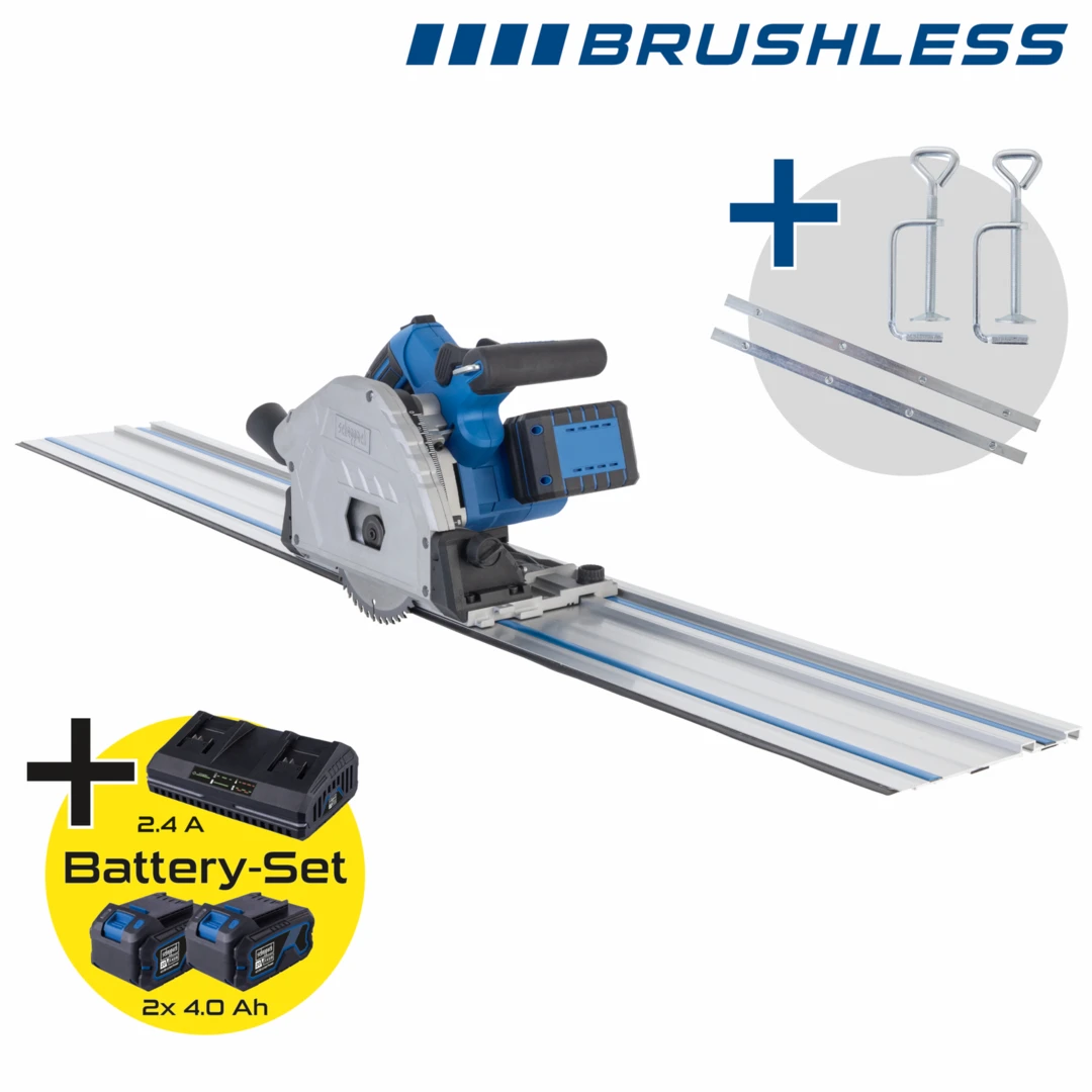 Scheppach Accu Invalzaag 20V BC-PL60-X - Set L2