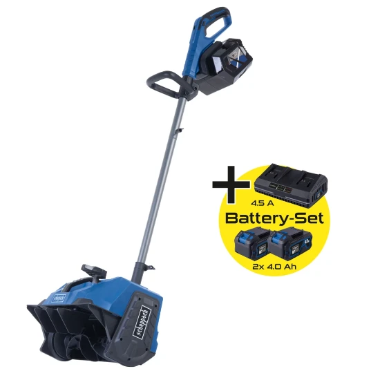 Scheppach Accu Sneeuwfrees 20V BC-SNB410-X Set XL2