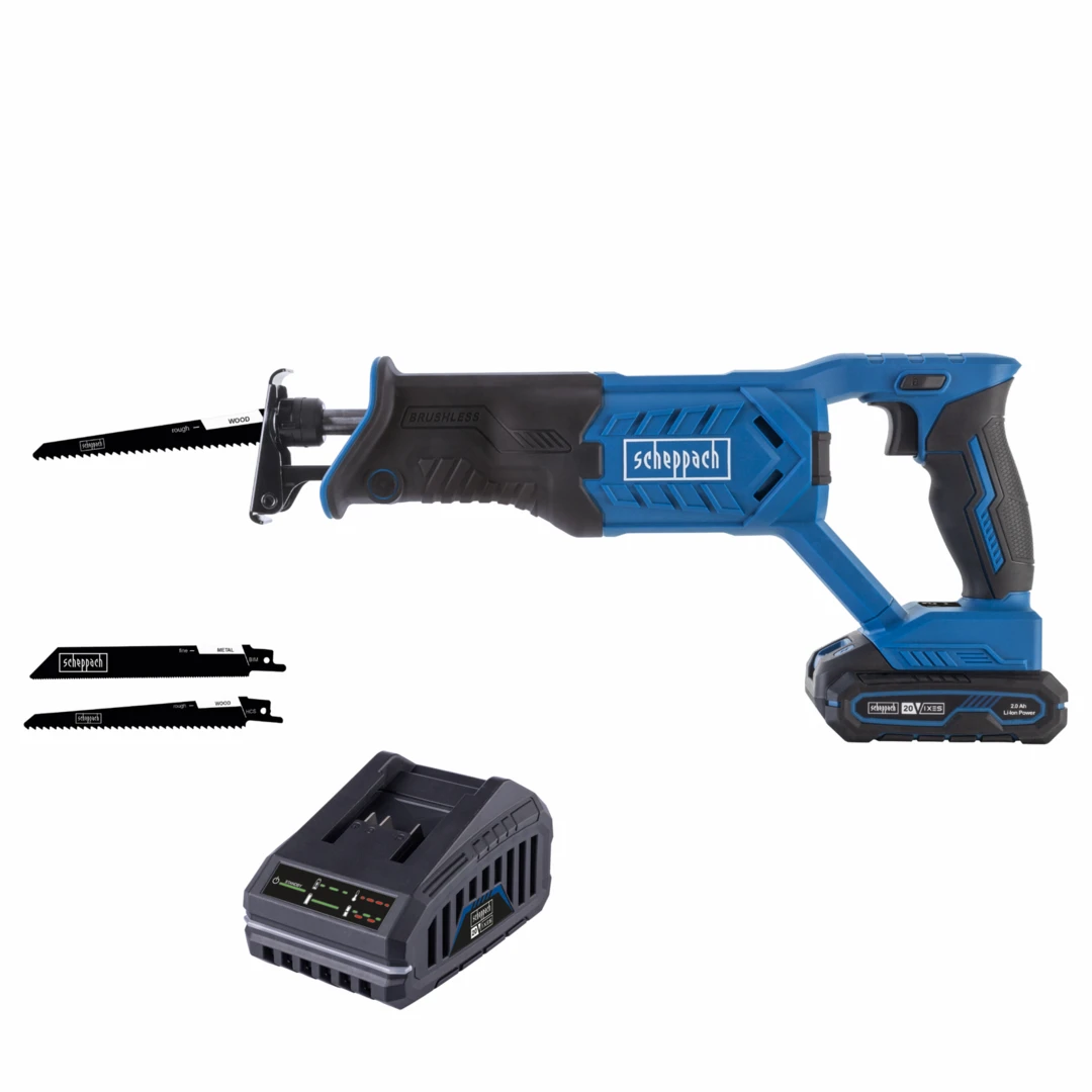 Scheppach Accu Reciprozaag 20V BC-RS280-X - Set S