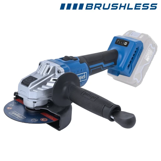 Scheppach Accu Haakse Slijper 20V BC-AG125P-X