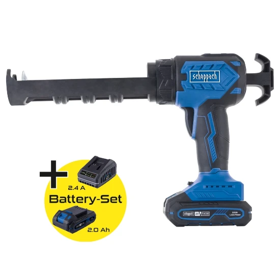 Scheppach Accu Kitspuit 20V C-SEG3 10-X - Set S
