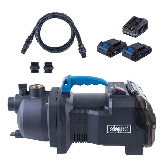 Scheppach Accu Tuinpomp 20V C-GP3000-X  - Set S2